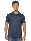 Monte Carlo MC Jaggard Navy Blue Polo T-Shirt for Men | Cotton Regular Fit Polo