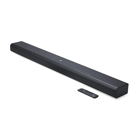JBL Cinema SB510, Dolby Audio Soundbar with Built-in Subwoofer for Deep Bass, 3.1 Channel with Racetrack Drivers, Center Channel for Superior Voice Clarity, HDMI ARC, BT & Optical Connectivity (200W)