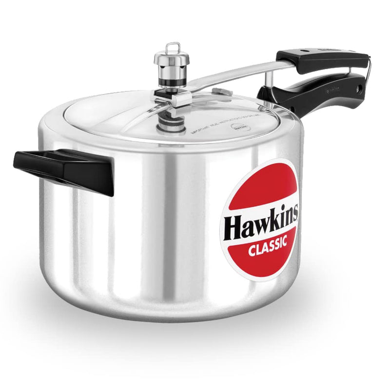 Hawkins 5 Litre Classic Pressure Cooker – Durable Aluminium Cookware | Premium Corporate Kitchen Gift