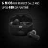 JBL Tune Beam 2 TWS, ANC Earbuds, 48Hr Playtime,Dual Connect, Ambient Aware, Relax Mode, Customized EQ with Headphones App, 6 Mics for Clear Calls, Spatial Sound, Personi-Fi 3.0 (Black)
