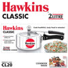 Hawkins 2 Litre Classic Pressure Cooker – Compact Aluminium Cookware | Premium Corporate Kitchen Gift