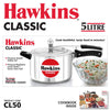 Hawkins 5 Litre Classic Pressure Cooker – Durable Aluminium Cookware | Premium Corporate Kitchen Gift