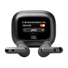 JBL Live Beam 3 TWS,Hi-Res Audio True ANC Earbuds,Smart Case with Touch Display,48H Playtime,Wireless Charging,6 Mic,Multipoint Connection,Ip55 Proof, Headphones App,Personi-Fi 3.0 (Black)