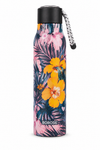 Borosil Aquasoul 600 ML Vacuum Insulated Stainless Steel Water Bottle – Flora, Black, Slate, Vibrant & Tropical