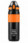 Borosil Adventure 560 ML Vacuum Insulated Stainless Steel Water Bottle – Green, Black & Veri-Peri