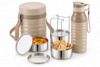 Cello Delta Gift Set – Stellar 3 Lunch Box & Puro Delta 600 Water Bottle | Premium Corporate Gift Set