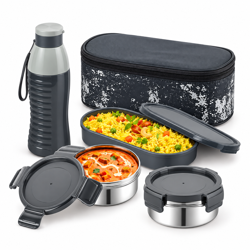 Cello Gemini Gift Set – Insulated Lunch Box & Insulated Water Bottle | Corporate Gift Set