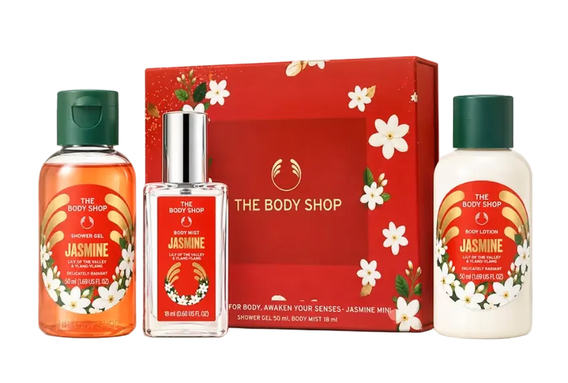 Delicately Radiant Jasmine Mini Gift Set – Shower Gel, Body Lotion & Body Mist
