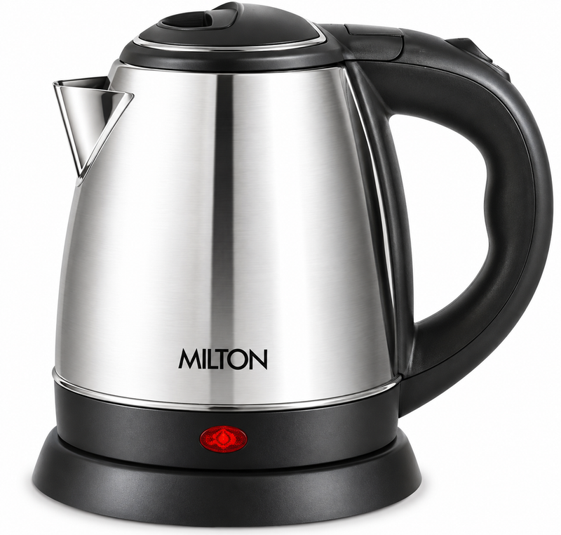 Milton Insta Electric Kettle 1.5L 1500W | Stainless Steel Cordless Kettle