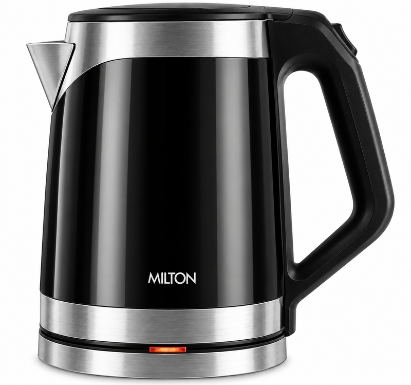Milton Vienna Electric Kettle 1.8L 1500W | Stainless Steel Double Wall Kettle