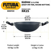 Hawkins Futura Nonstick Kadhai 2.5 L (26 cm, 3.25 mm) – Hard Anodised Cookware | Corporate Gift Essential