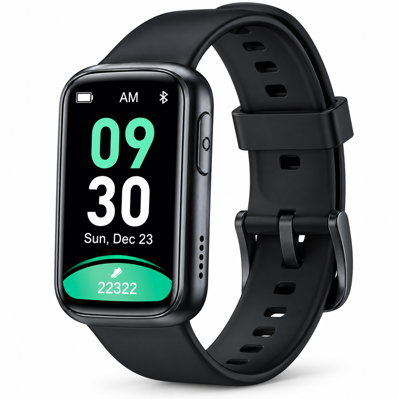 Pebble Dash Wellness Band 1.47" True HD Display | Bluetooth Calling, Heart Rate, SpO2 & Sleep Monitoring