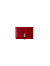 Premium Red Faux Leather Portfolio & Organizer