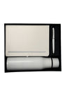 White Executive Diary & Flask Gift Set with Pen | Premium Corporate Gift Box