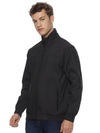 Monte Carlo Men's Black Lightweight Full Zip Jacket | Windcheater Casual Jacket