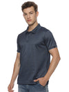 Monte Carlo MC Jaggard Navy Blue Polo T-Shirt for Men | Cotton Regular Fit Polo