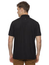 Monte Carlo Men's Dry Fit Black Polo T-Shirt | Premium Performance Half Sleeve Polo