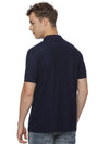 Monte Carlo Men's Navy Blue Dry Fit Polo T-Shirt | Premium Half Sleeve Performance Polo