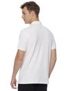 Monte Carlo Men's White Plain Polo T-Shirt | Premium Half Sleeve Cotton Polo