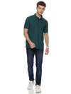 Monte Carlo Men's Dark Teal Dry Fit Polo T-Shirt | Premium Half Sleeve Performance Polo