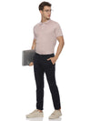 Monte Carlo MC Jaggard Light Brown Polo T-Shirt for Men | Cotton Regular Fit Polo