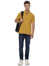 Monte Carlo Men's Mustard Yellow Dry Fit Polo T-Shirt | Premium Half Sleeve Performance Polo