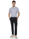 Monte Carlo MC Jaggard Sky Blue Polo T-Shirt for Men | Cotton Regular Fit Polo