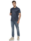 Monte Carlo MC Jaggard Navy Blue Polo T-Shirt for Men | Cotton Regular Fit Polo