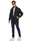 Monte Carlo Men's Black Lightweight Full Zip Jacket | Windcheater Casual Jacket
