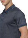 Monte Carlo MC Jaggard Navy Blue Polo T-Shirt for Men | Cotton Regular Fit Polo
