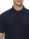 Monte Carlo Men's Navy Blue Dry Fit Polo T-Shirt | Premium Half Sleeve Performance Polo