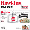 Hawkins 2 Litre Classic Pressure Cooker – Compact Aluminium Cookware | Corporate Kitchen Gift
