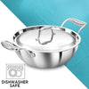 Hawkins Pro 2.5 Litre Deep-Fry Pan – Hard Anodised Nonstick Cookware | Premium Corporate Kitchen Gift