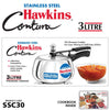Hawkins 3 Litre Contura Pressure Cooker – Ergonomic Curved Design | Premium Corporate Kitchen Gift