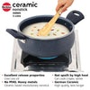 Hawkins Ceramic Nonstick Handi with Glass Lid – Healthy Cooking Cookware | Premium Corporate Gift