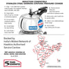 Hawkins 3 Litre Contura Pressure Cooker – Ergonomic Curved Design | Premium Corporate Kitchen Gift