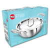 Hawkins Pro 2.5 Litre Deep-Fry Pan – Hard Anodised Nonstick Cookware | Premium Corporate Kitchen Gift