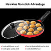 Hawkins Diecast Nonstick Appe Pan 20 cm (12 Cups) with Glass Lid | Premium Corporate Kitchen Gift