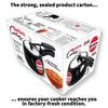 Hawkins 3 Litre Contura Black Pressure Cooker – Hard Anodised Curved Design | Premium Corporate Kitchen Gift