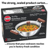 Hawkins 2.5 Litre Deep Kadhai – Hard Anodised Nonstick Cookware | Premium Corporate Kitchen Gift