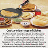 Hawkins Futura 28 cm Nonstick Dosa Tava – Induction Compatible Black (INDT28) | Premium - Enquiry Corporate Gift