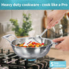 Hawkins Pro 2.5 Litre Deep-Fry Pan – Hard Anodised Nonstick Cookware | Premium Corporate Kitchen Gift