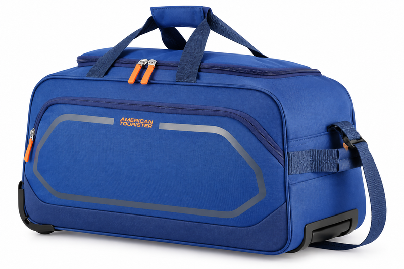American Tourister Ambero Small Wheel Duffle 54.5cm – Blue Gucci Polyester Travel Bag