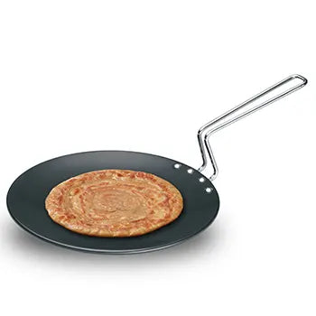 Hawkins Futura 26 cm Hard Anodised Tava (4.88 mm) – Premium Nonstick Cookware | Corporate Gifting Essential