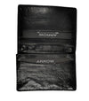Arrow Genuine Leather Card Holder Wallet | Slim Business Card & Credit Card Holder for Men