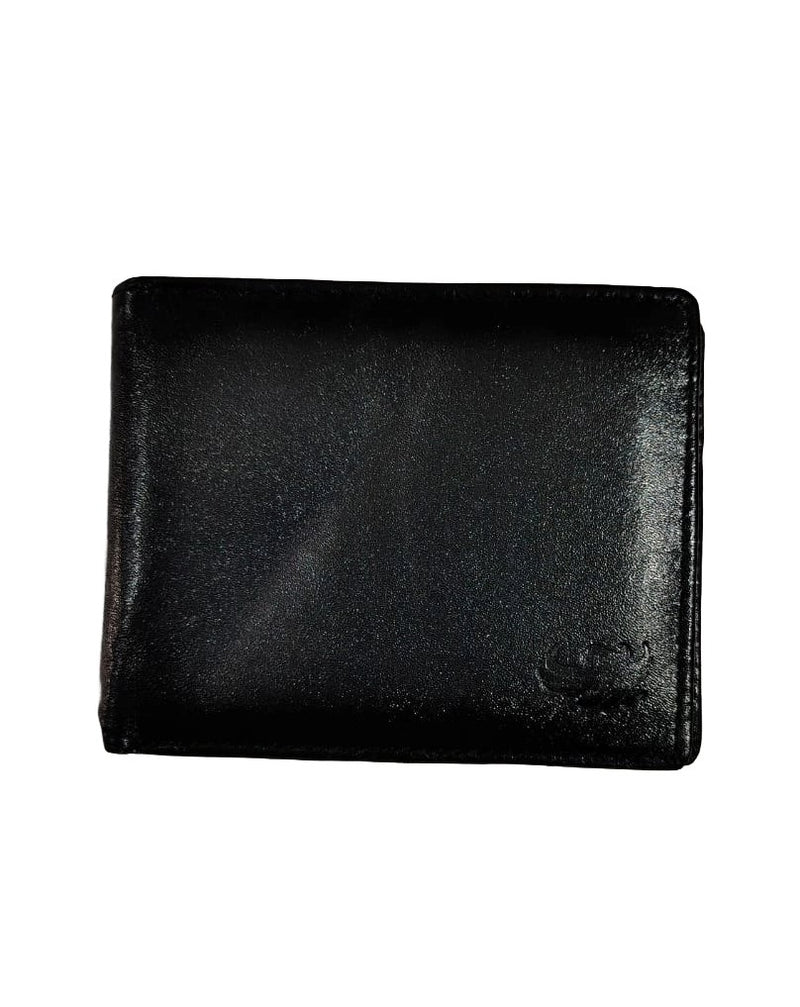 Premium Genuine Leather Men's Wallet | Bi-Fold Wallet with Coin Pocket, Card Slots & Cash Compartment