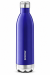 Borosil Bolt Vacuum Insulated Stainless Steel Bottle – Stainless Steel, Trans Bolt Blue & Trans Bolt Red, 350 ML, 500 ML, 750 ML & 1 L