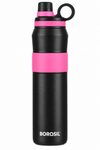 Borosil Thirst Burst 800 ML Vacuum Insulated Stainless Steel Water Bottle – Arctic, Sunflower, Lavender, Fuchsia & Steel
