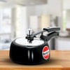 Hawkins Contura Black 1.5 Litre Pressure Cooker – Compact Hard Anodised Cookware | Corporate Gift