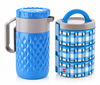 Cello Finesta 3 Meal Gift Set – My Decker 3 Lunch Box & Puro Tuf Jug 1000 | Premium Corporate Gift Set